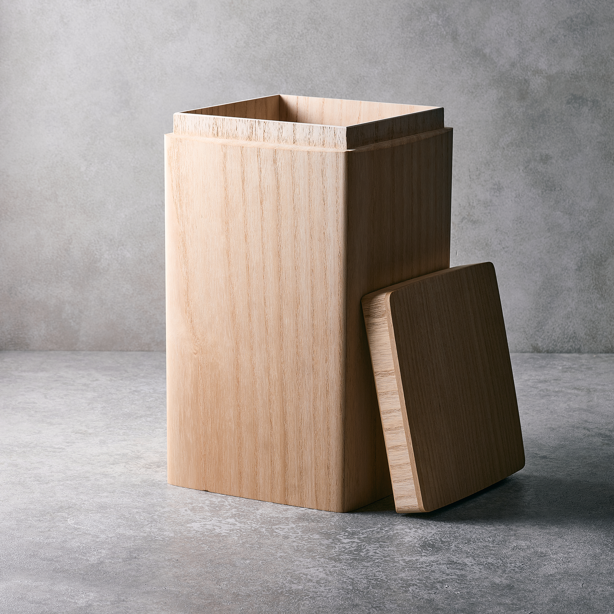 KIRIFT TOYAMA PAULOWNIA UNITILITY STRAGED BOX (10kg) W8.5 x D8.5 x H15.1 in