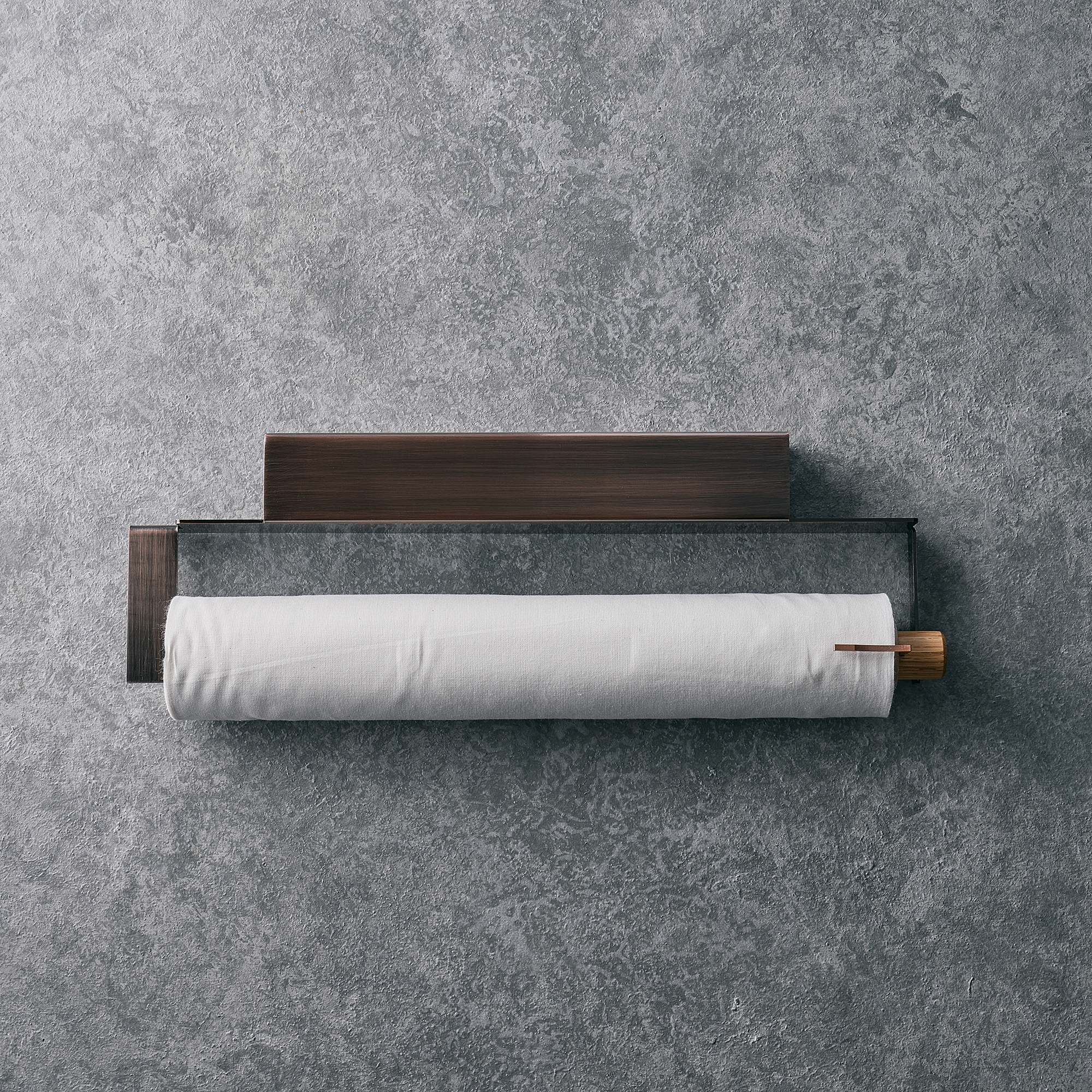 SASASA OSAKA ROLL HOLDER W16.3 x D1.9 x H4.9 in