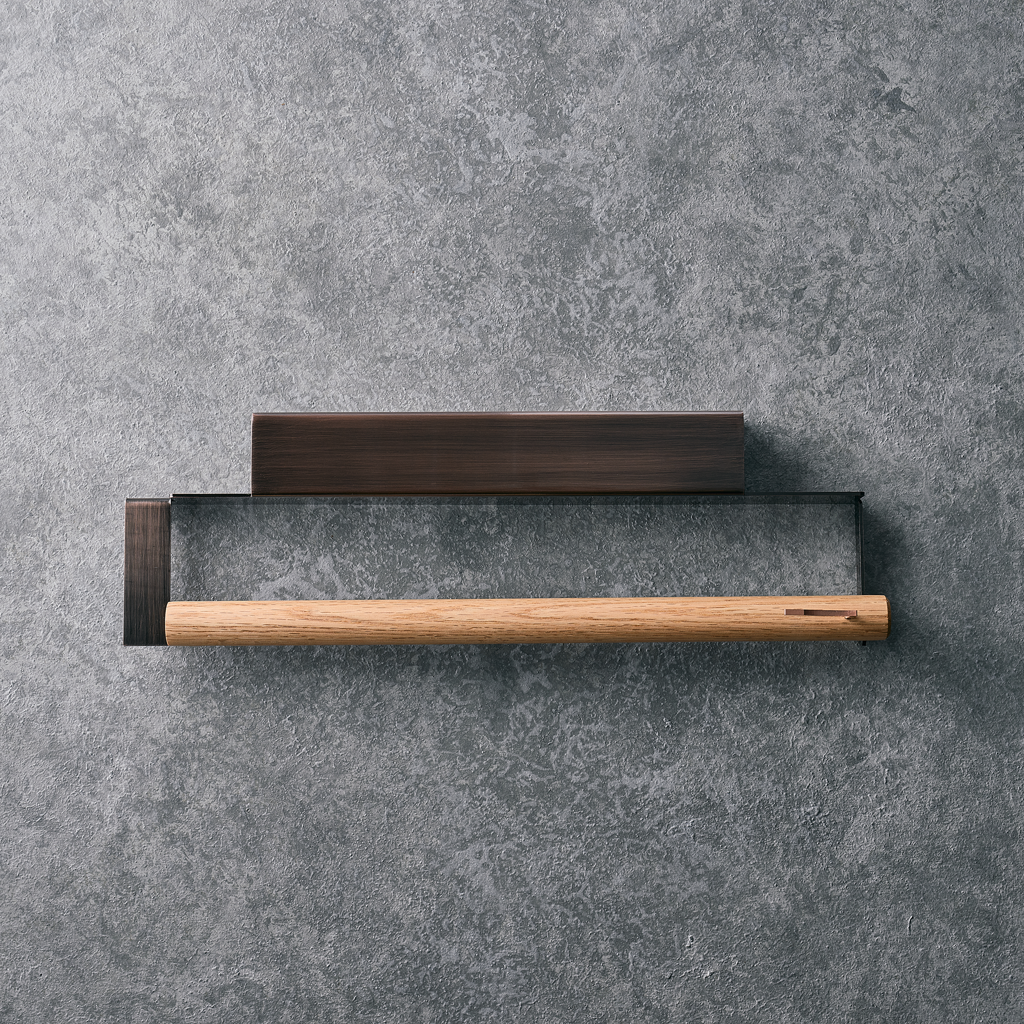 SASASA OSAKA ROLL HOLDER W16.3 x D1.9 x H4.9 in