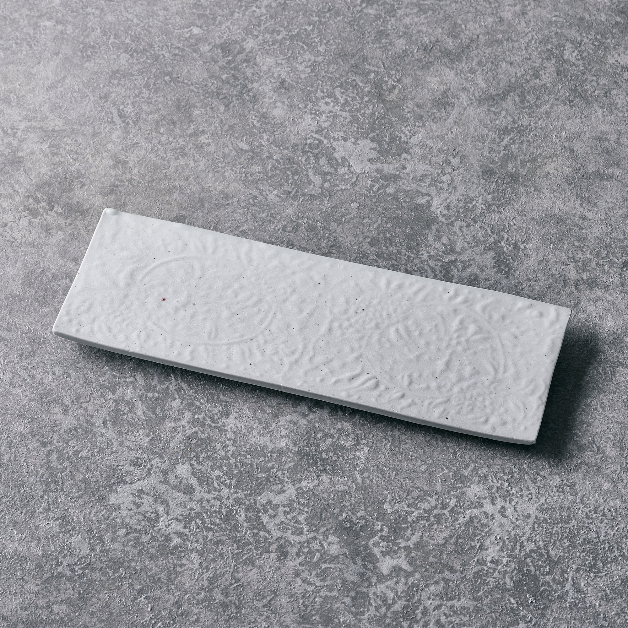 BUNSHO KILN REQTANGULAR PLATE W11 x H3.9 x D0.78in