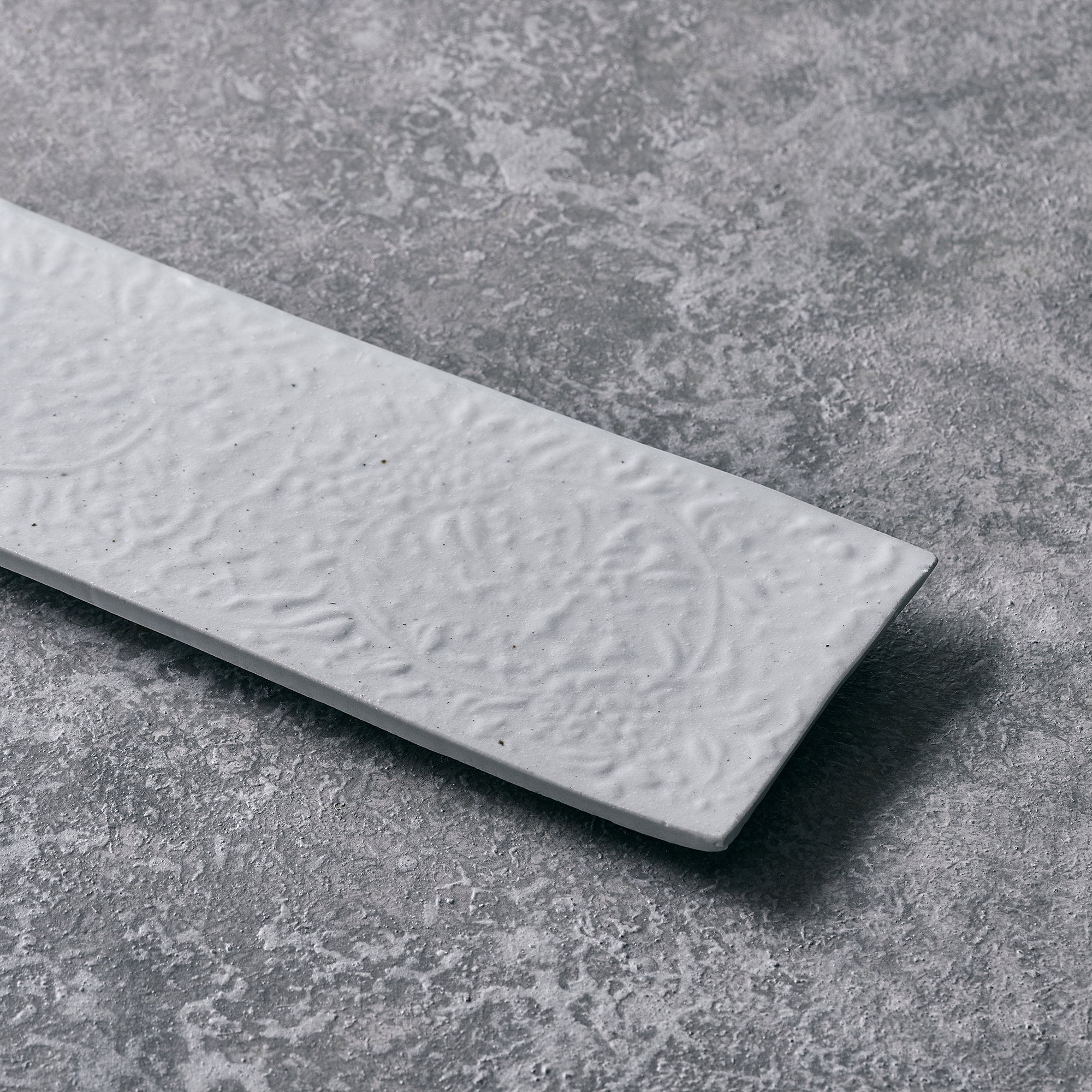 BUNSHO KILN REQTANGULAR PLATE W11 x H3.9 x D0.78in