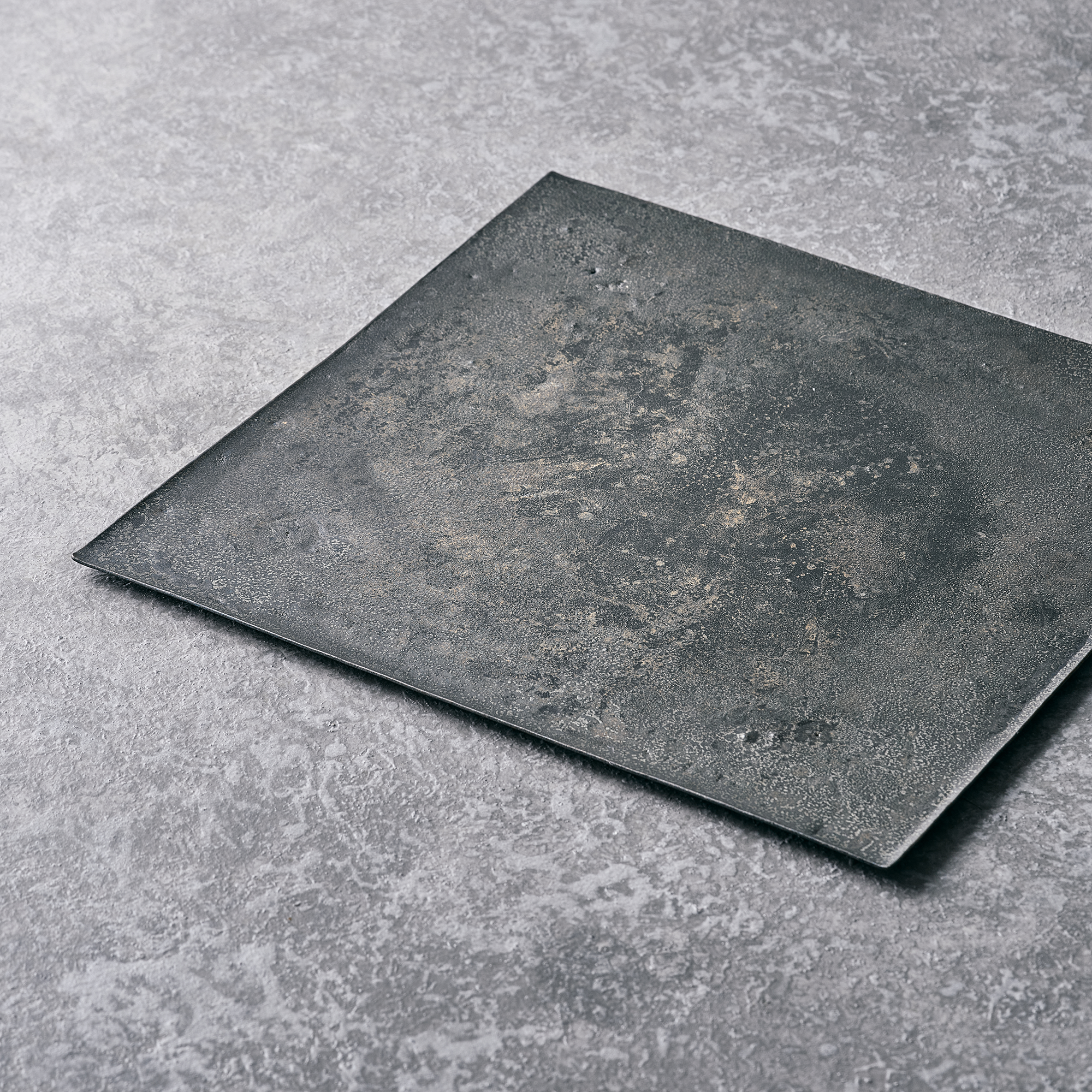 TAIKI SUGISHIMA SQUARE PLATE S size W9.4 x D9.4 in