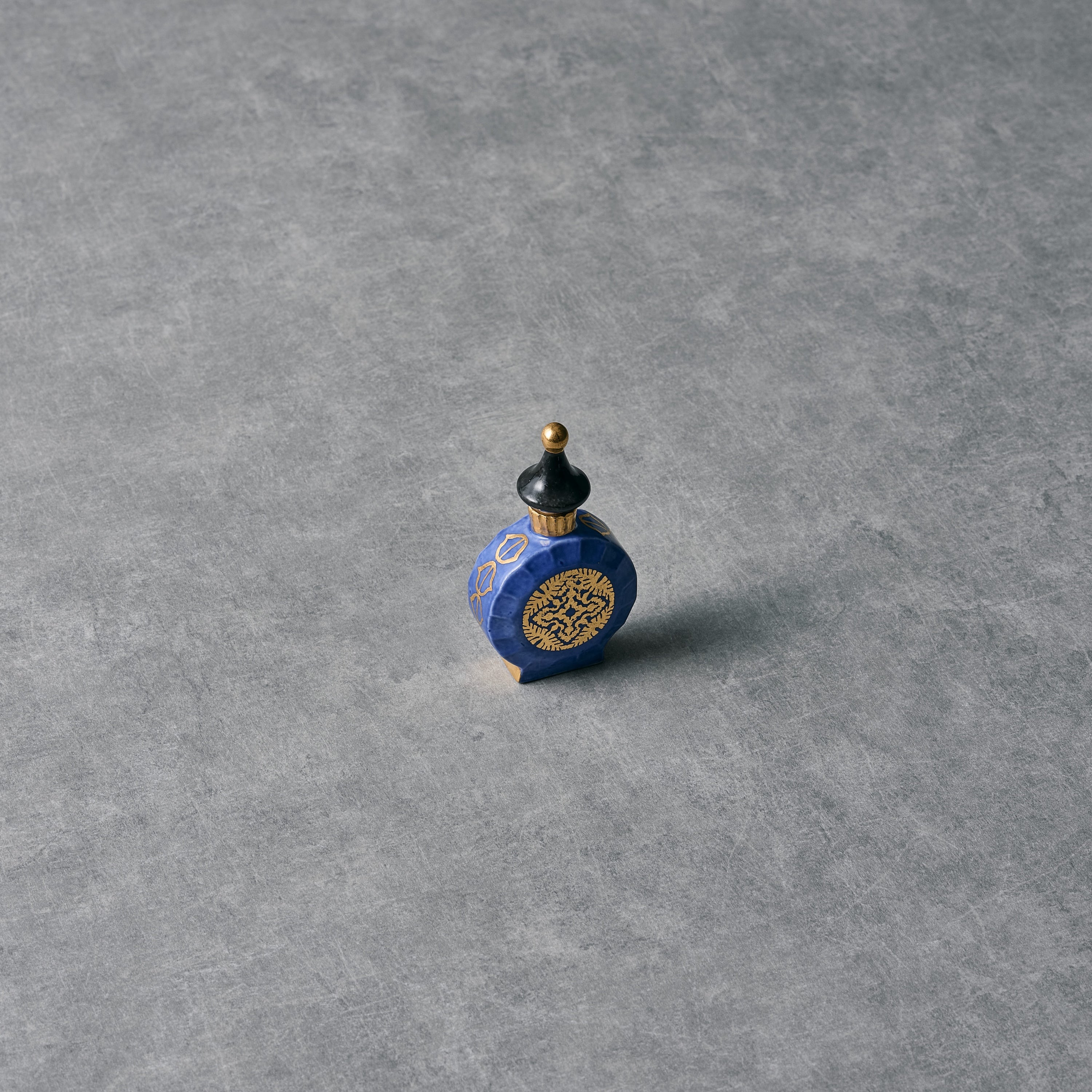 KUTANI KINZAN KILN MINI INCENSE BOTTLE / MIROKU YASTUFUJI 八藤