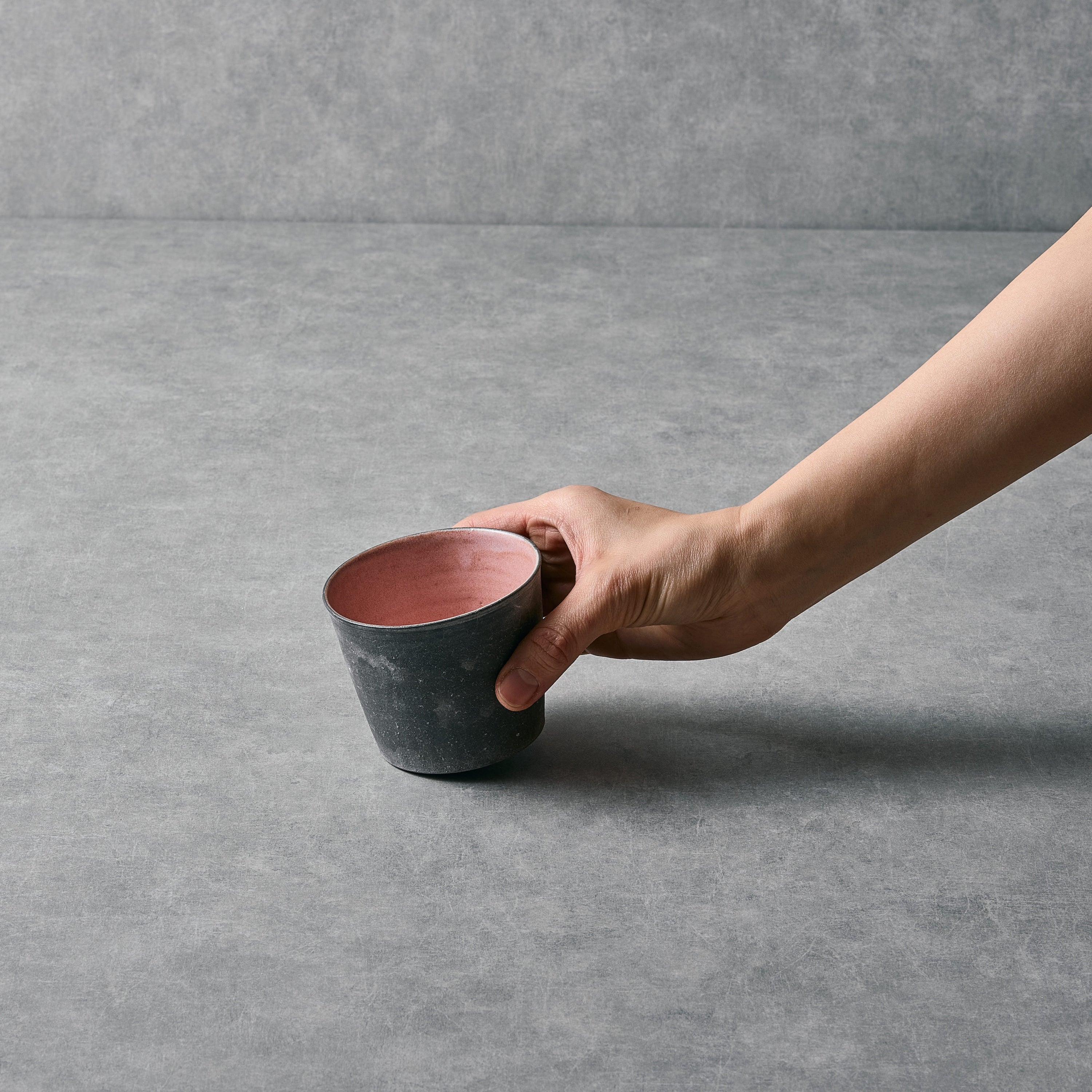 KENJI OMORI CUP BLACK SOIL Φ8.5cm 黒土カップ