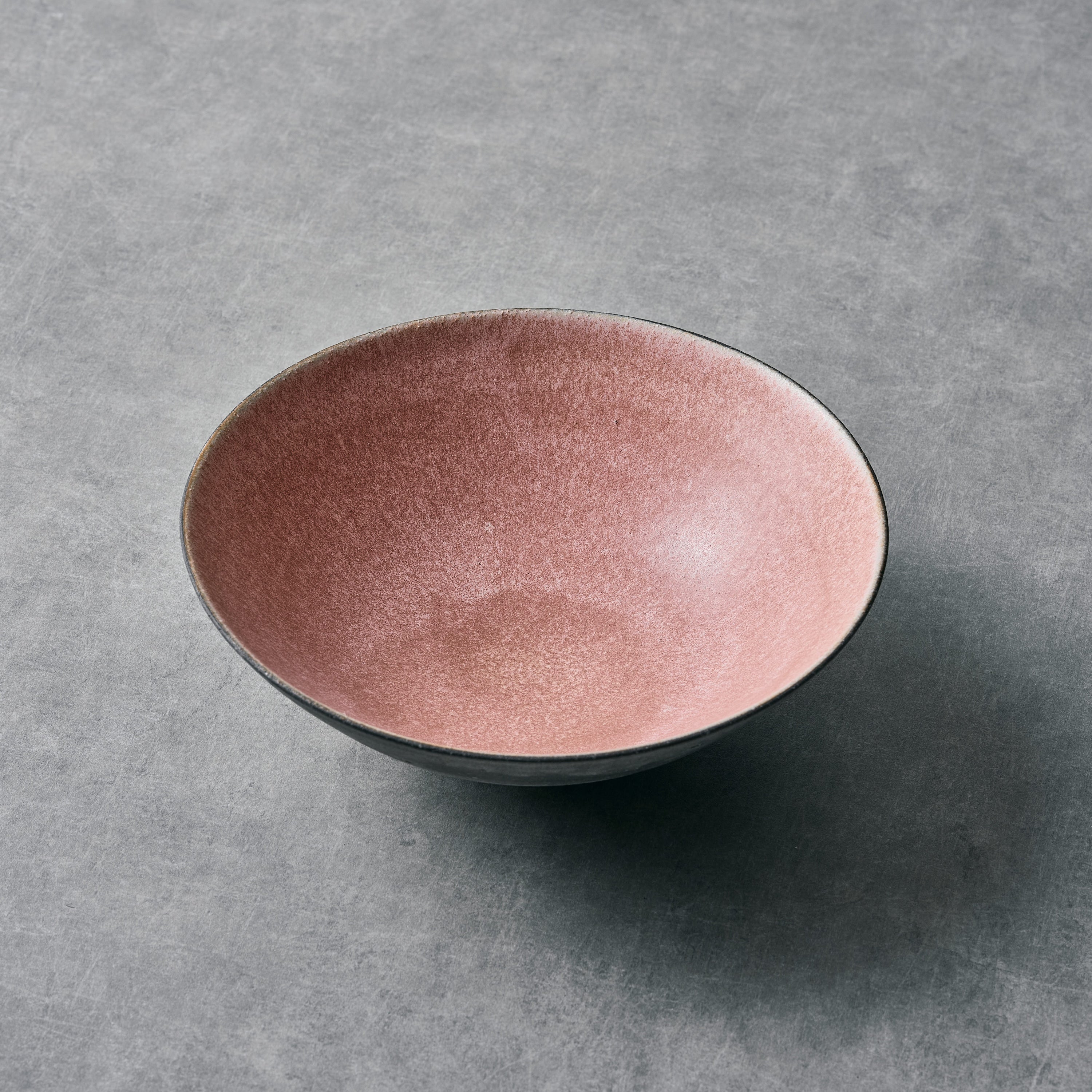 KENJI OMORI BOWL BLACK SOIL Φ17cm 黒土鉢