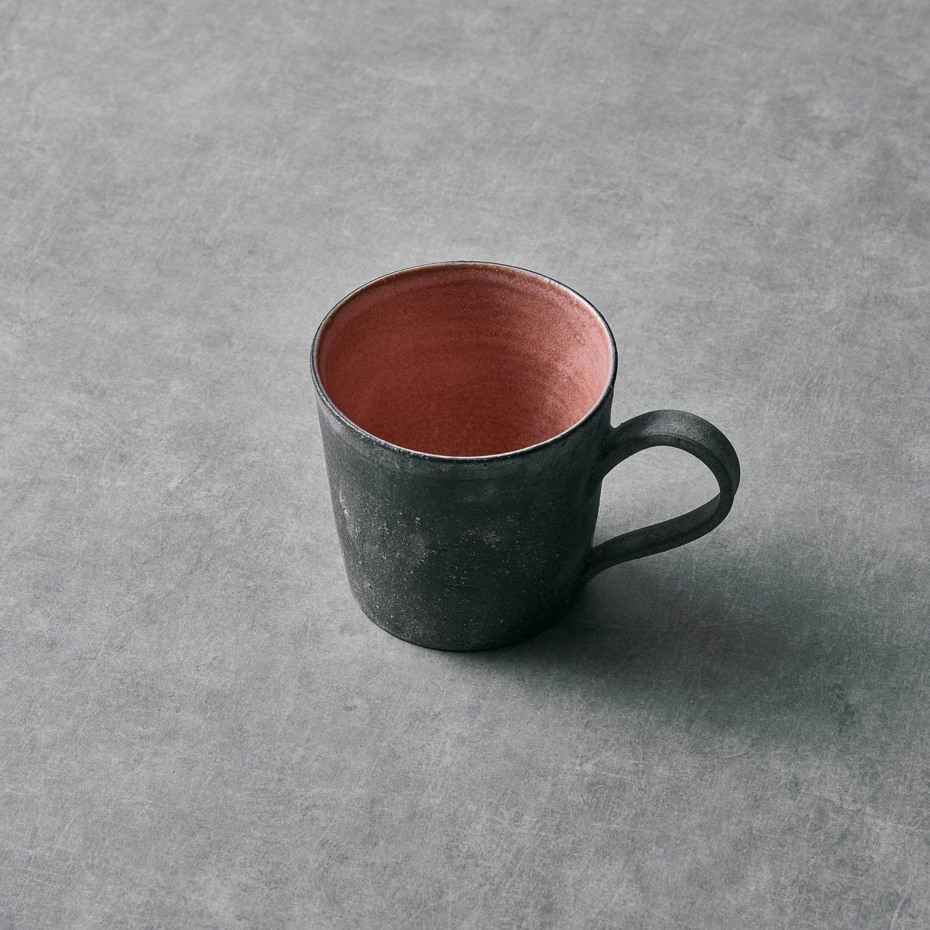 KENJI OMORI MUG CUP BLACK SOIL Φ8cm 黒土マグ