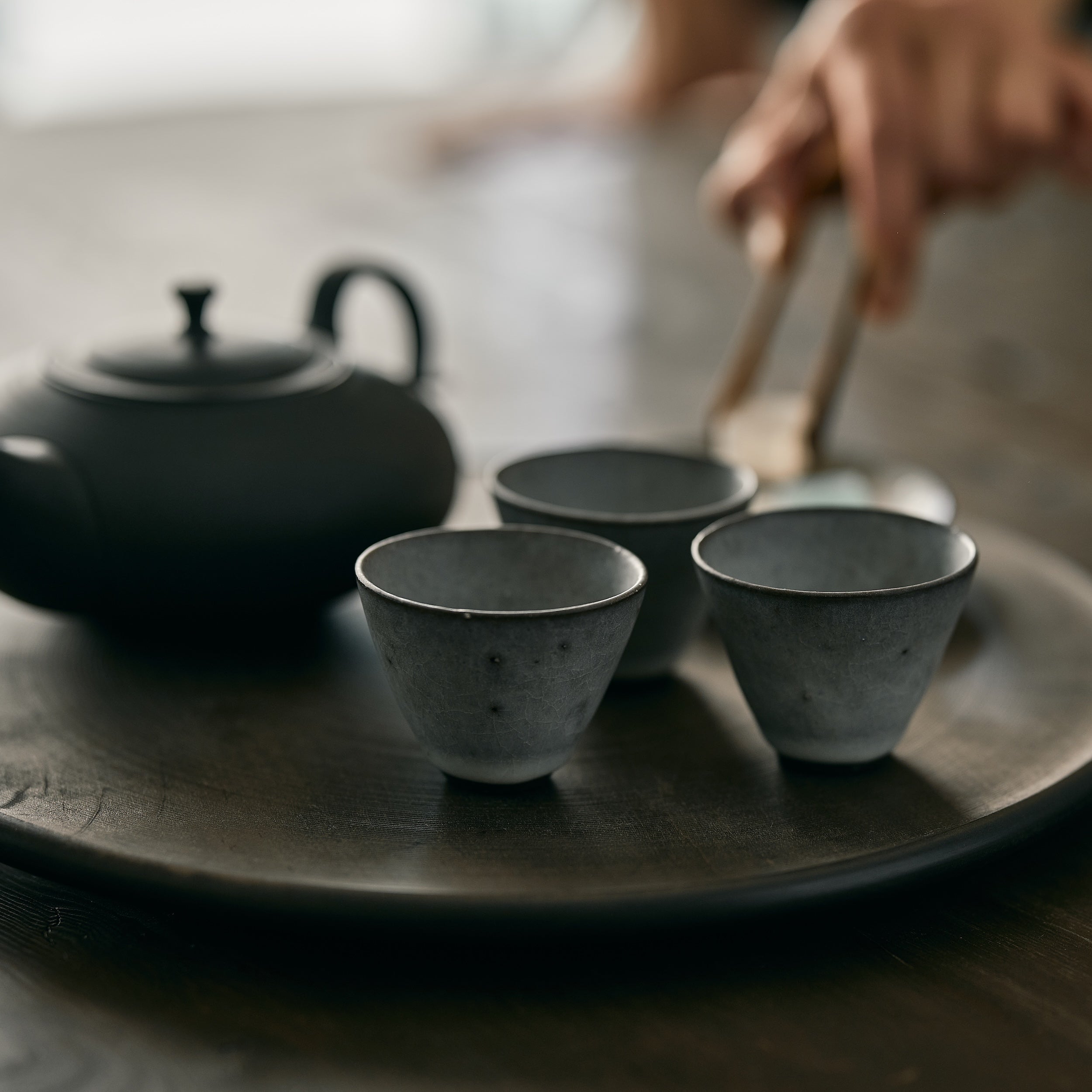 EITA KITAYAMA MAPLE WOOD PLATE Φ11.8in メープル草木染 30 cm