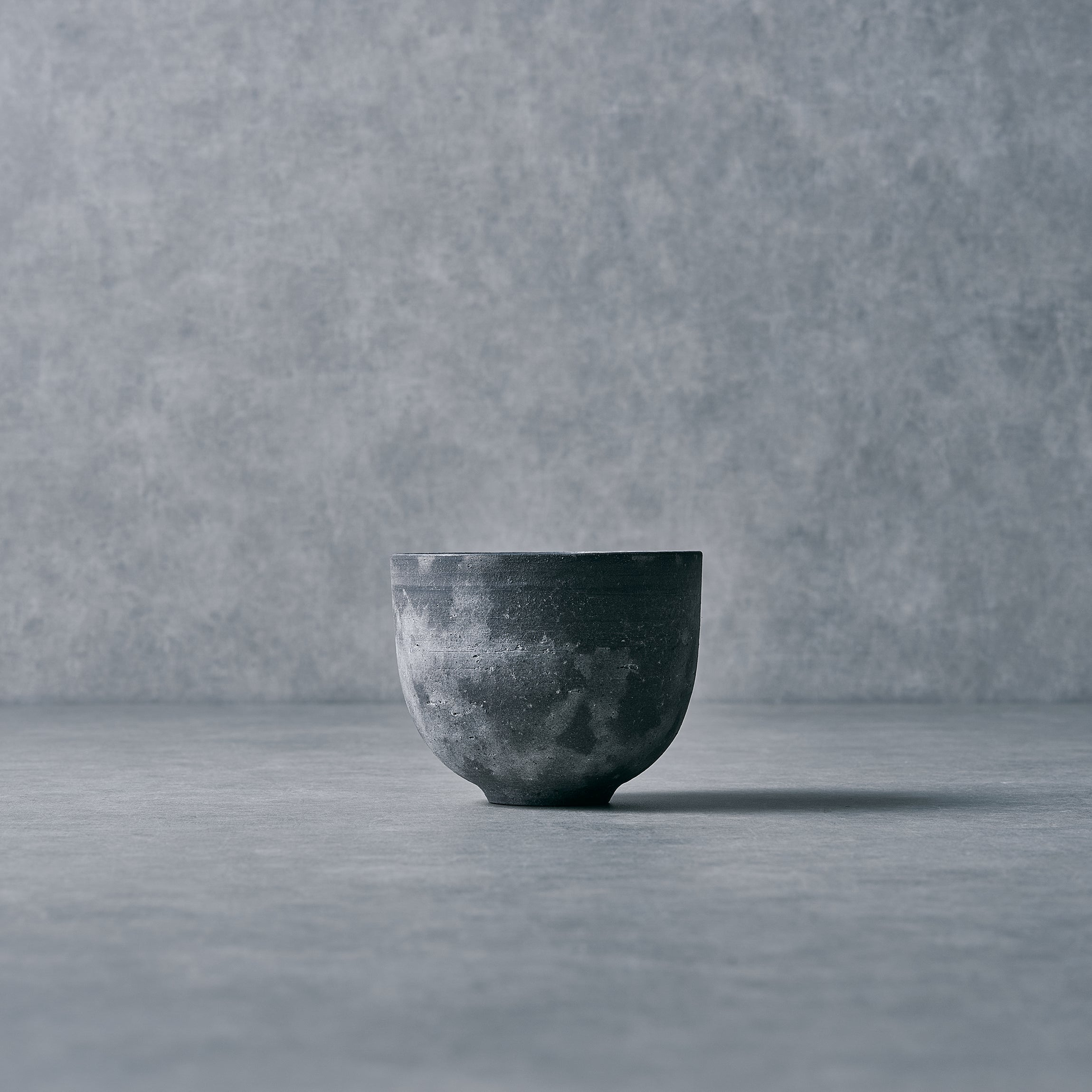 KENJI OMORI CUP SILVER GLAZE Φ9cm 銀彩カップ