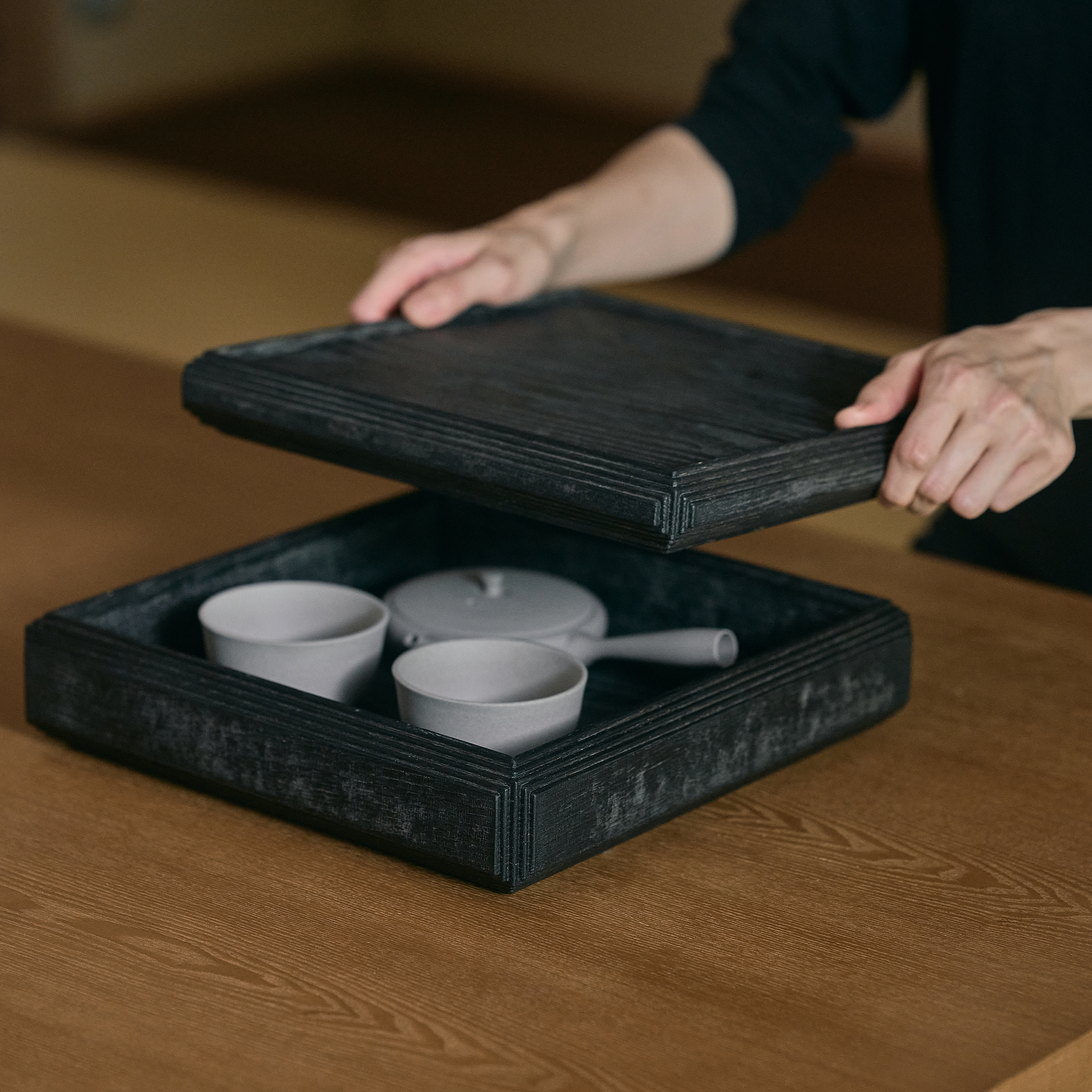 JINSUI TEA POT TOKI (GRAY)