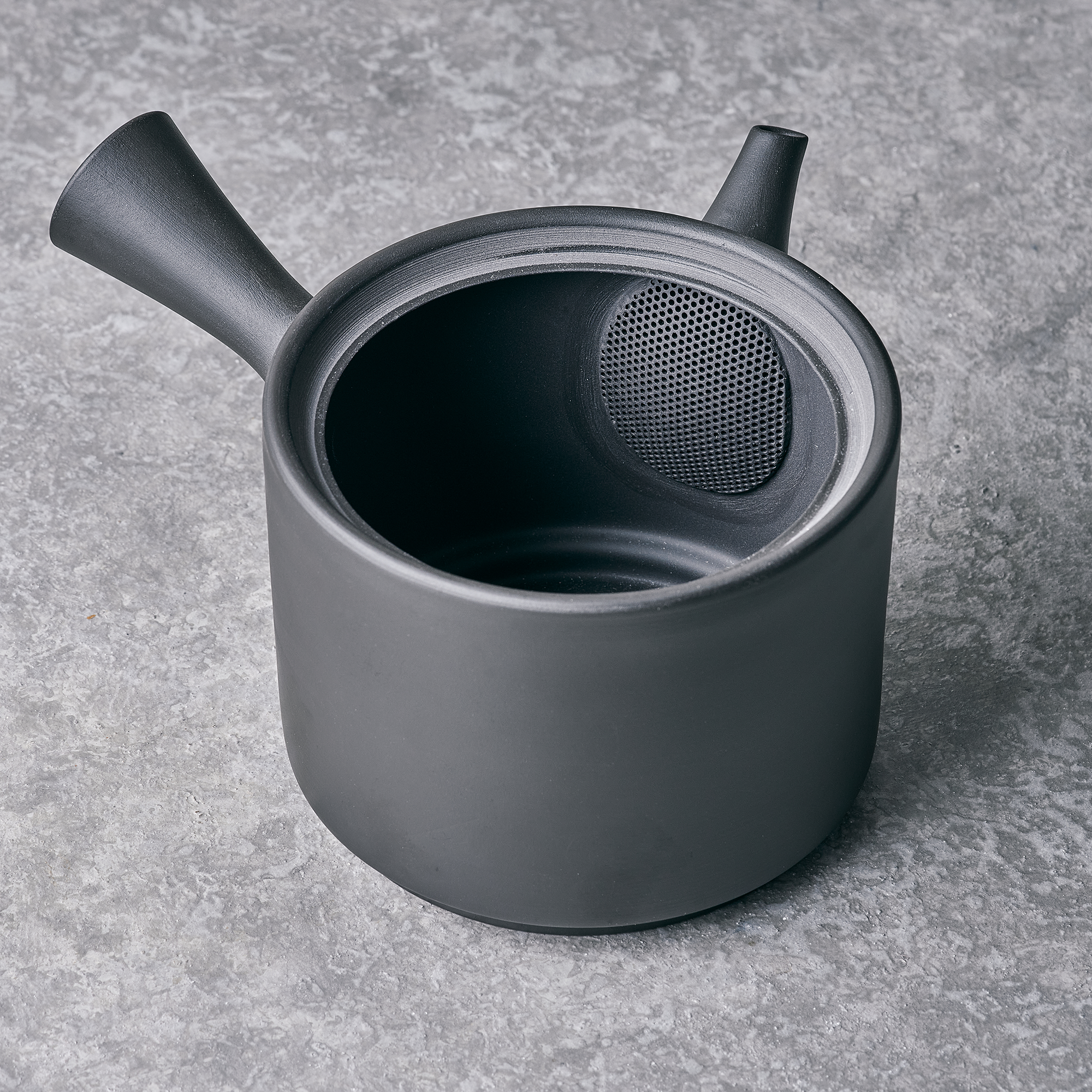 JINSUI Tea　Pot / IROIRO03 (Black)