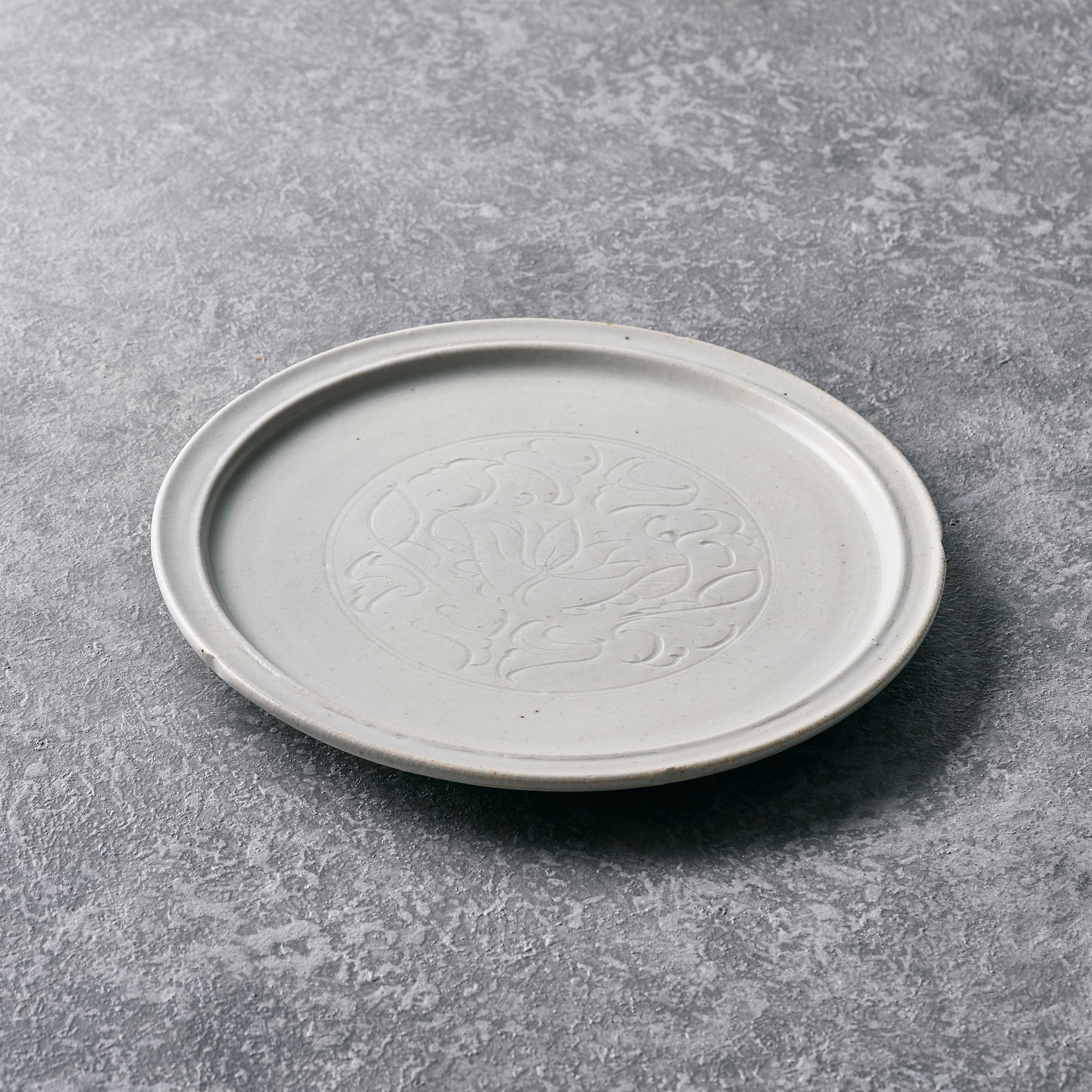 Shinji Hidaka CARVED FLOWEA PLATE 190mm