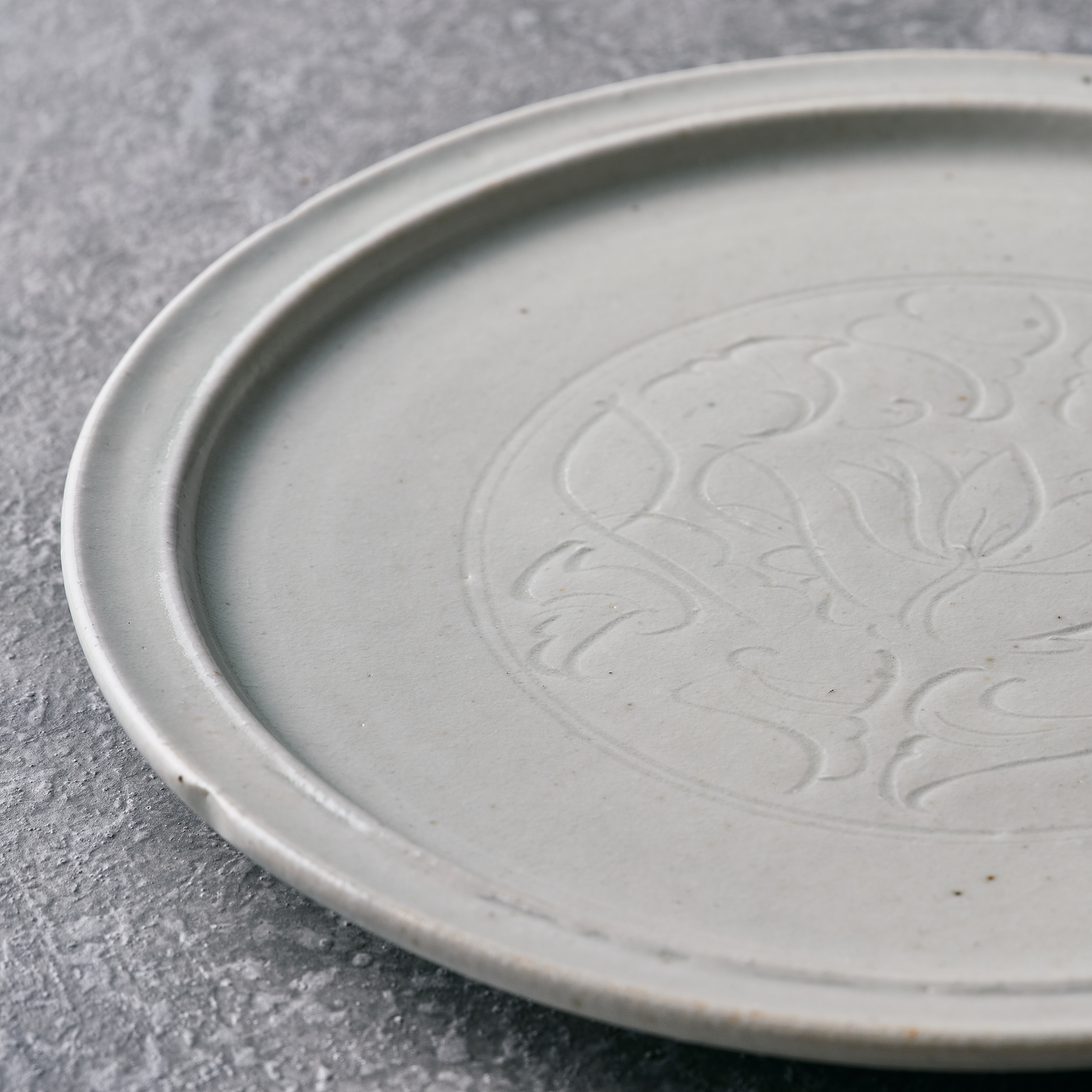 Shinji Hidaka CARVED FLOWEA PLATE 190mm