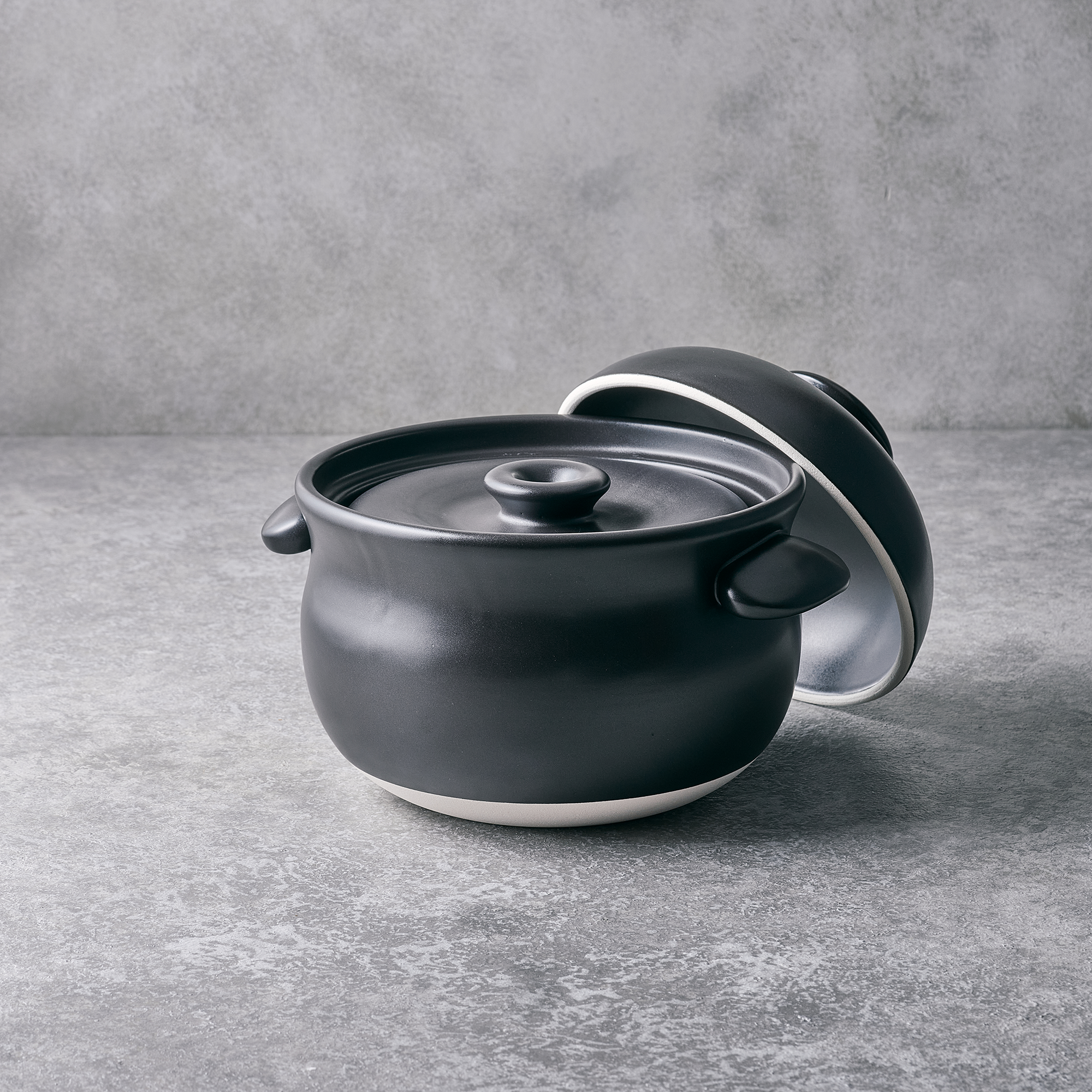 TAISEI KILN Clay POT 195mm (black)