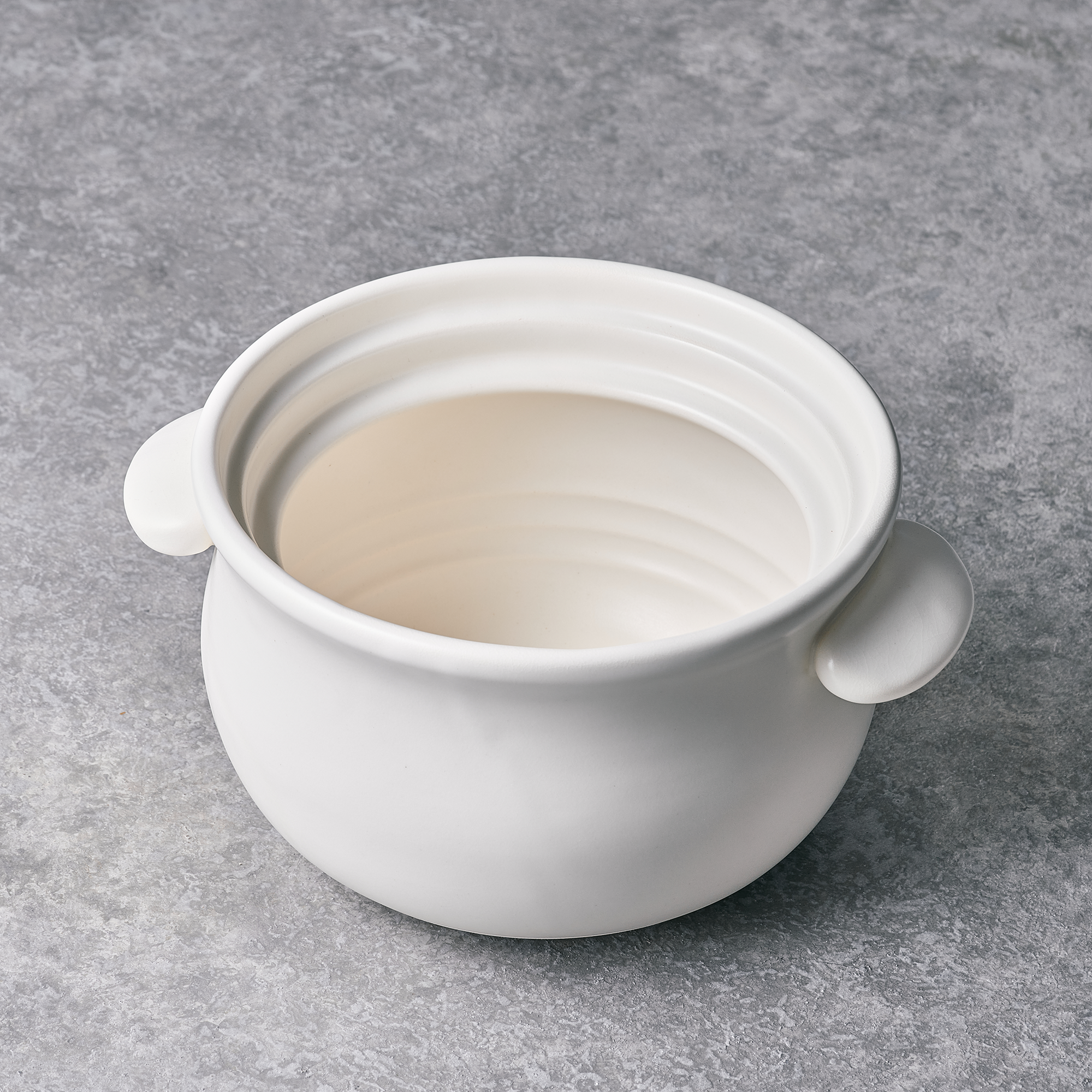 TAISEI KILN Clay POT 195mm (off white)